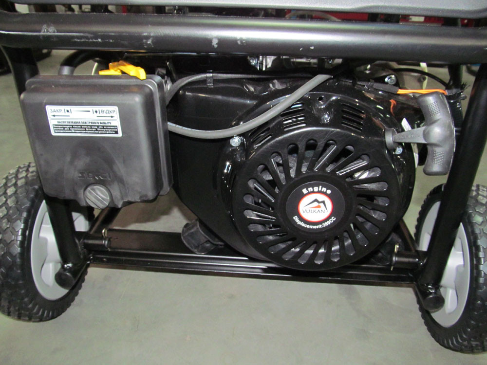 Бензиновый генератор Vulkan SC6000E (5,5 кВт, ел. стартер) - фото 5 - id-p65670770
