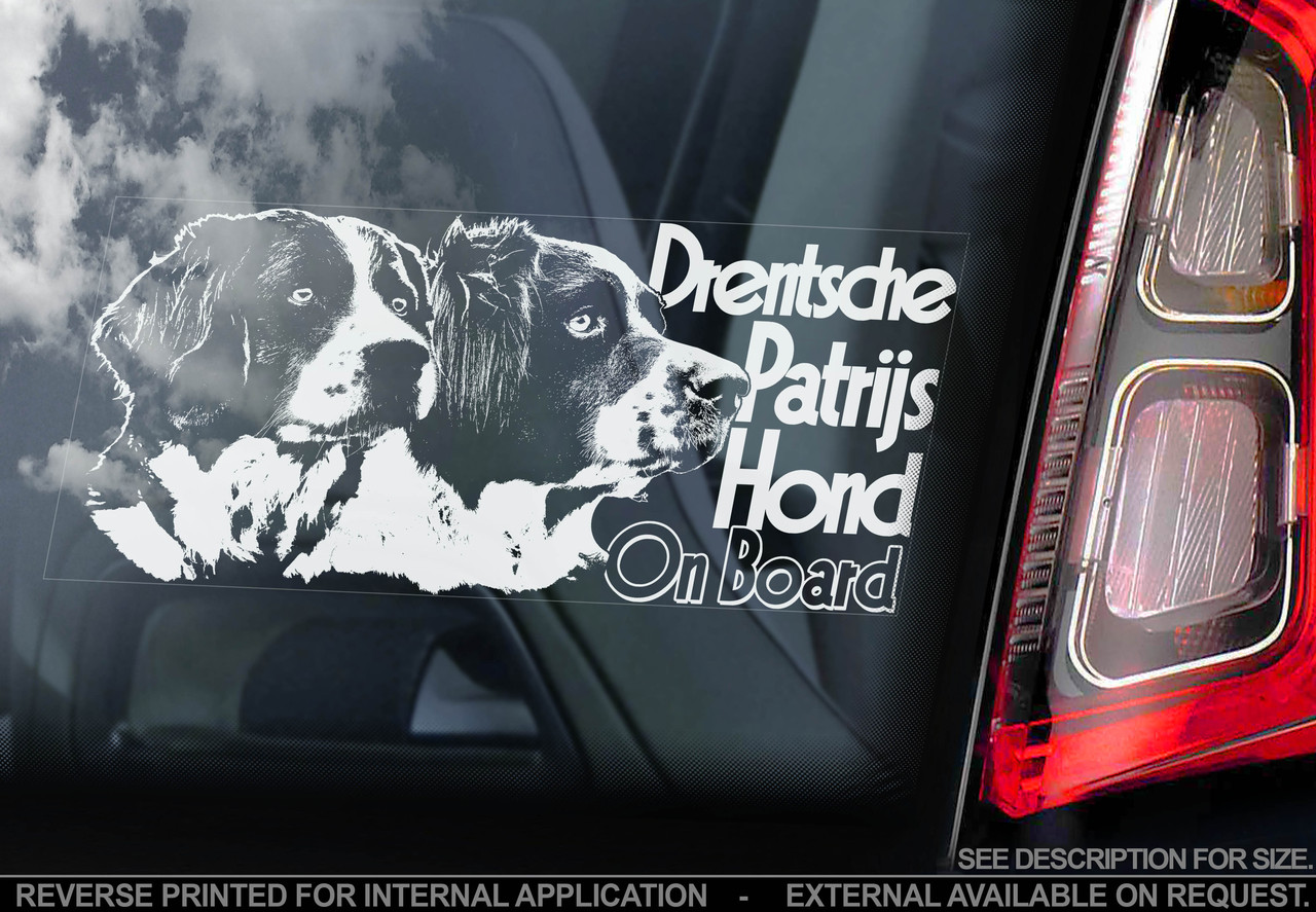 Дрентський патрійсхонд стикер, фото 1