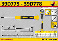 Отвертка прецизионная Torx T8, TOPEX 39D778