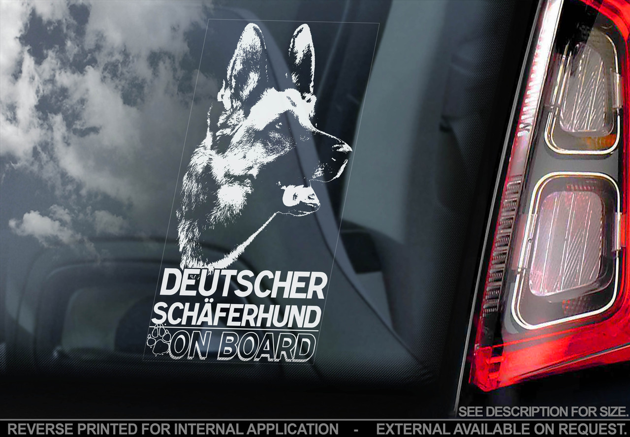 Німецька вівчарка-стикер, фото 1