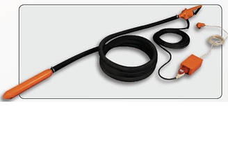 Вібратор глибинний ІВ-78 з вбудованим електродвигуном