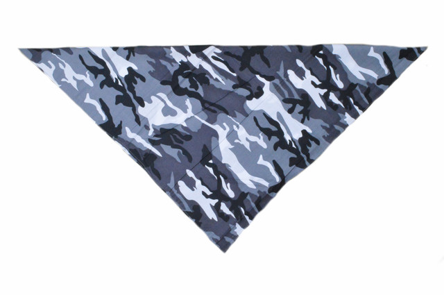 Бандана сіра для хлопчика і дівчинки військова камуфльований Бандана сіра класична камуфльований 3
