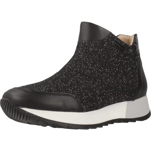 Шкіряні черевики для дівчинки Garvalin 181421 чорні 25-33