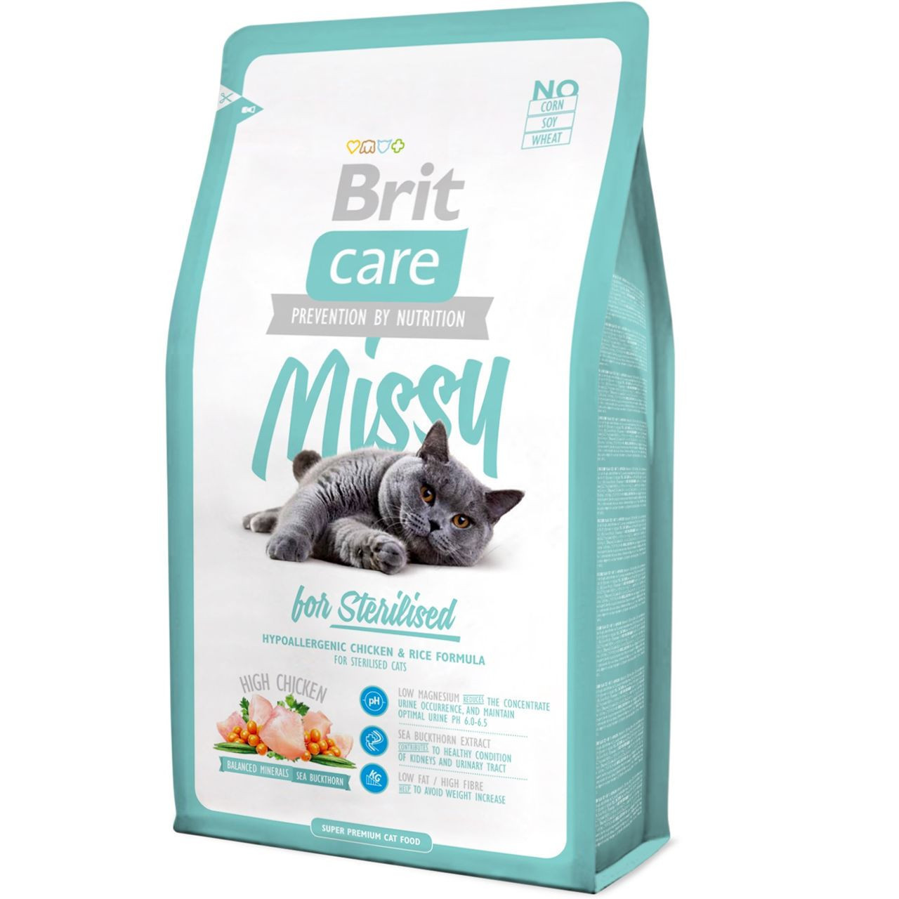 Brit Care Missy Sterilised сухий корм для кастрованих котів і стерилізованих кішок 0,4КГ