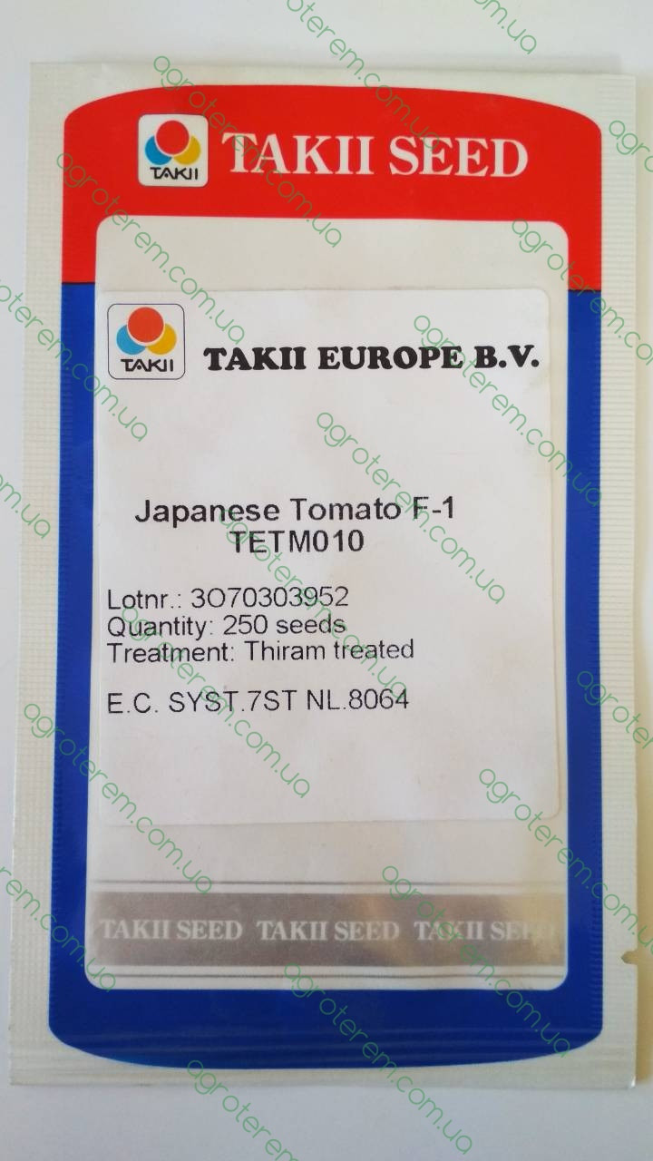 Насіння томату TETM 010 F1 250 н., фото 1