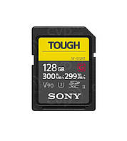 Sony Tough 128GB - самая прочная SD карта в мире. Скорость чтения 300 МБ/с, скорость записи до 299 МБ/с 32