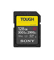 Sony Tough 128GB — найміцніша SD карта у світі. Швидкість читання 300 МБ/с, швидкість записування до 299 МБ/с