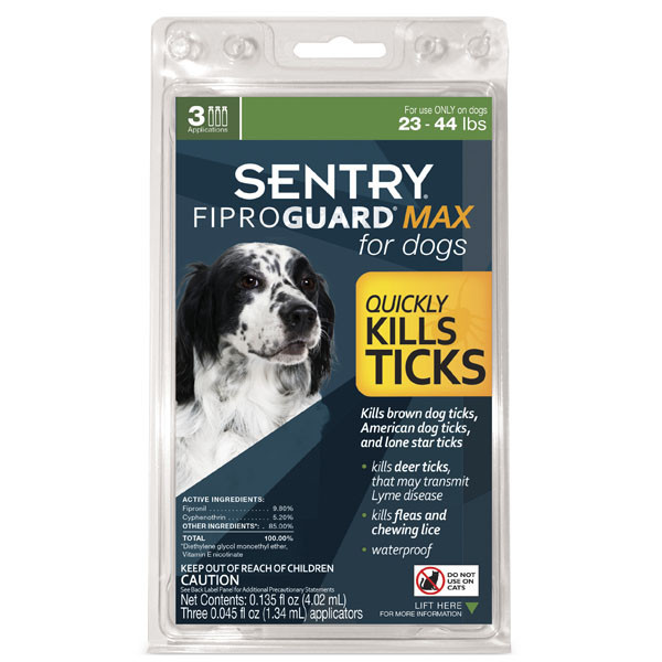 FiproGuard MAX краплі від бліх, кліщів і вошей для собак 10-20 кг