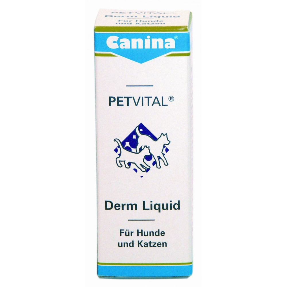 Canina Petvital Derm Liquid тонік для проблемної шкіри та шерсті 25 мл