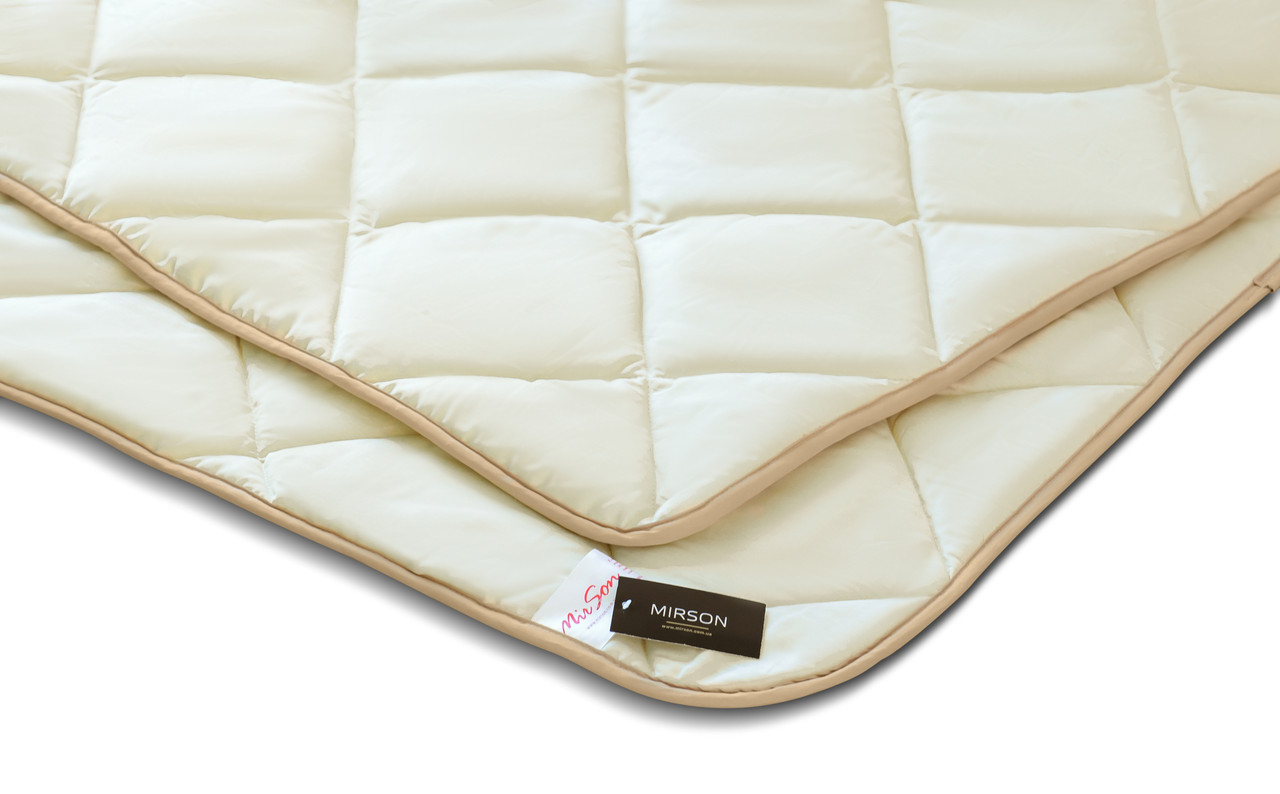 Ковдра бамбукова MirSon Carmela 0430 демісезонна 200х220 євро