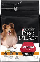 Пуріна Про План Dog Medium Adult Everyday Nutrition сухий корм для дорослих собак середніх порід з куркою 3КГ