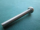 DIN 7985 (ГОСТ 17473-80; ISO 7045) : гвинт з напівкруглою головкою, нержавіюча сталь, фото 5