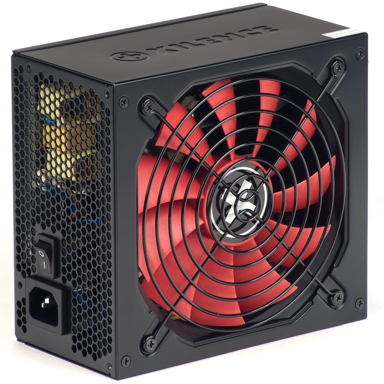 БЛОК Живлення XILENCE на 600 W ATX 24+4 (+8pin на проц) +2 по 6 PIN ( 1*8 PIN ) для ВІДЕО, фото 1