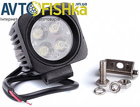 Фара денного світла АЛЮМІНІЄВИЙ КОРПУС, 66Х66Х65ММ