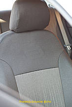 Чохли салону Ford Transit (1+1) c 2006-11 г, /Темн.Сірий