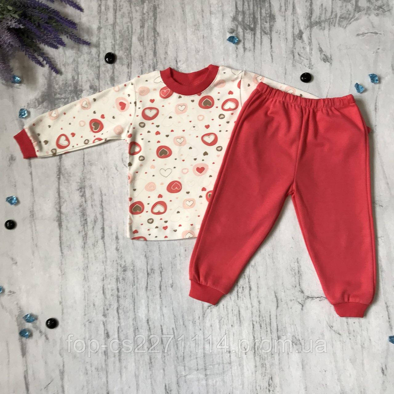 Піжама дитяча Babyjoy на дівчинку 2/6. Розміри 80 см