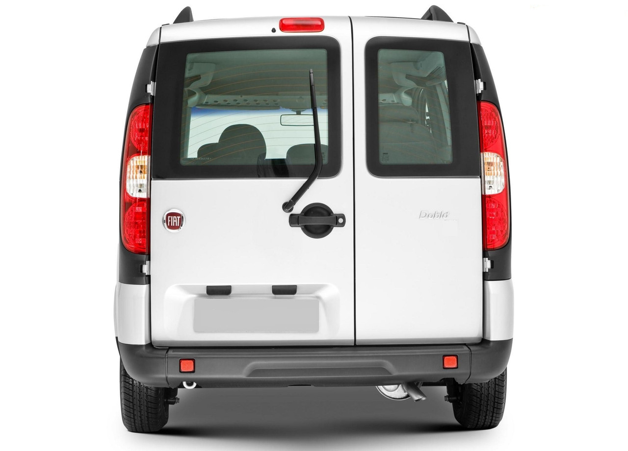 Скло задніх дверей Fiat Doblo 2000-2010 розпашні з підігрівом