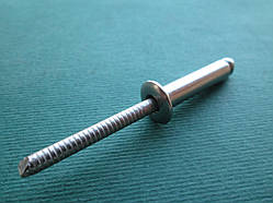 DIN 7337 (ISO 15983) : заклепка відривна з плоскою головкою, нержавіюча сталь А2 (AISI 304)