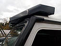 Козирок над лобовим склом на дах Mercedes G-class W463 (скловолокно), фото 2