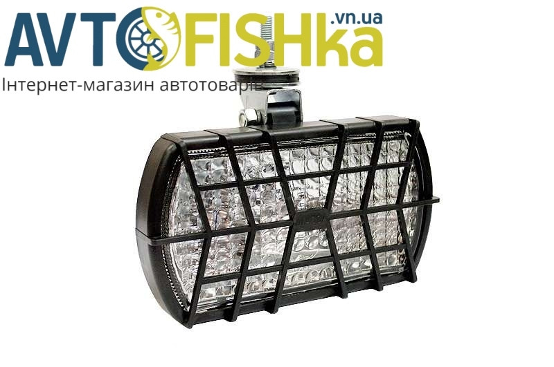Фара протитуманна КАМАЗ, МАЗ, ГАЗ, ГАЗЕЛЬ, КРАЗ, ЗІЛ, рифлена з решіткою