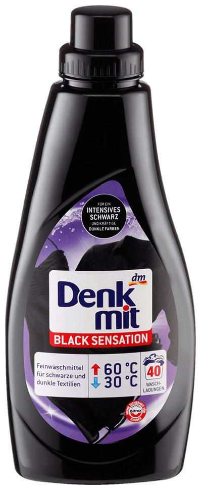 Пральний гель Denkmit для чорної білизни 1 л 40 прань