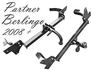 Фаркоп Citroen Berlingo (База L1 4380 мм) (2008-...)