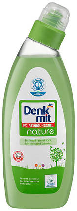 Гель для чищення унітаза Denkmit Nature без шкідливих добавок 750 мл, фото 1