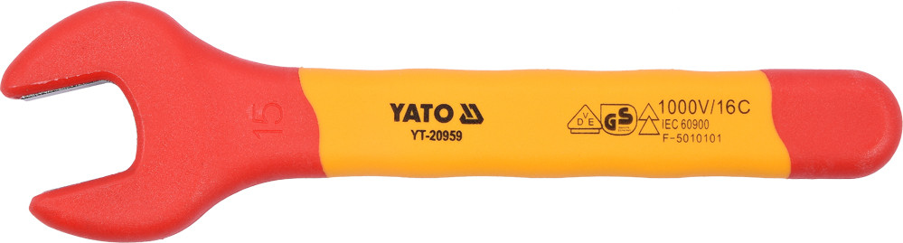 Ключ ріжковий діелектричний М15 YATO