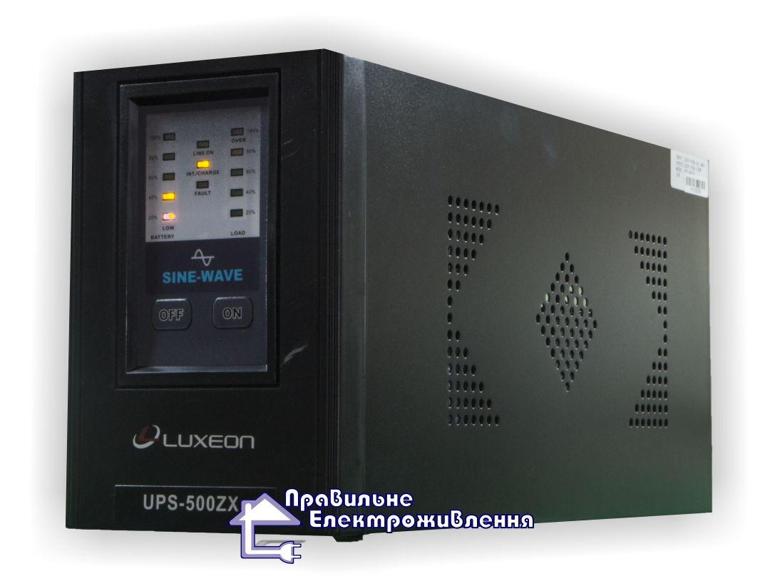 ИБП для котла Luxeon UPS-500ZX (300Вт, 12В) - фото 2 - id-p3745656