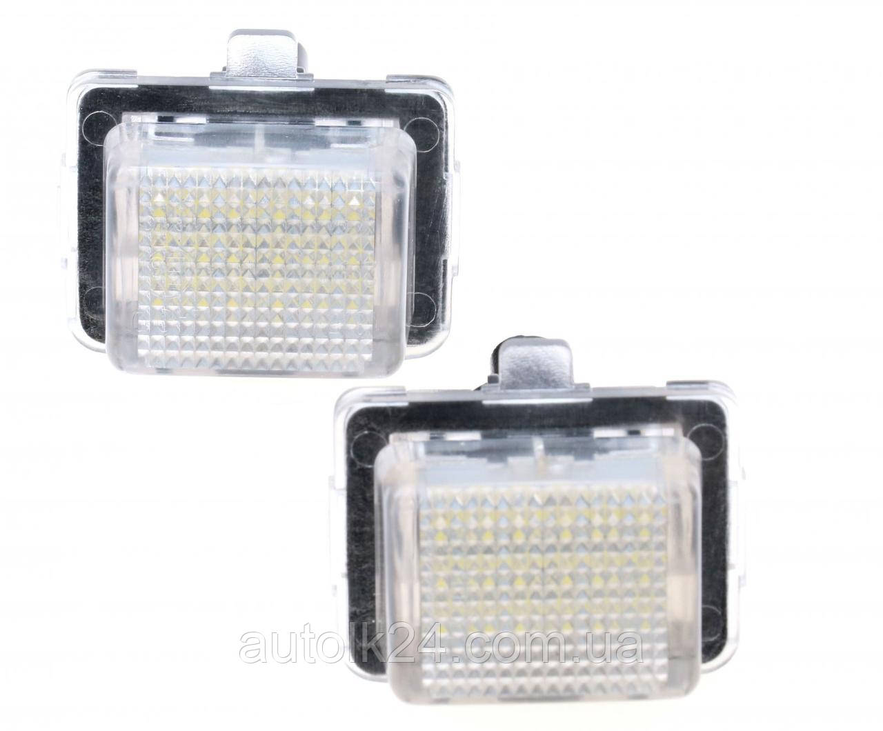 Штатна LED Підсвітка номера MERCEDES W204 W205 W216 W218 W212 W221 W231