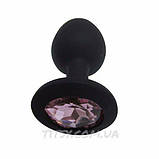 Силіконова пробка з кристалом! 80*34 Drop, фото 5