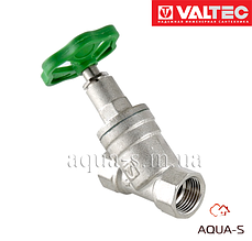 Вентиль запірно-регулювальний Valtec DN 1/2" для плавного регулювання (VT.052.N) Італія