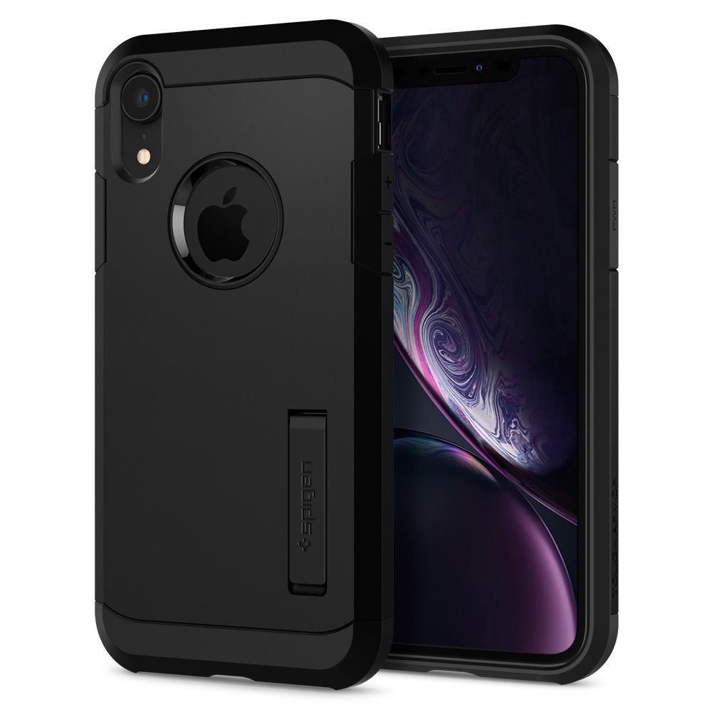 Чохол Spigen для iPhone XR Tough Armor, Black (064CS24876)