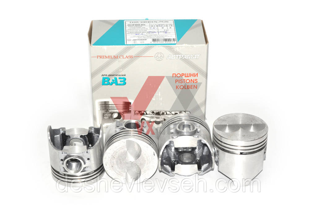 Поршень двигателя ВАЗ-2105 d=79.0 (гр.Д, Е), 2105-1004015 (Автрамат), фото 1