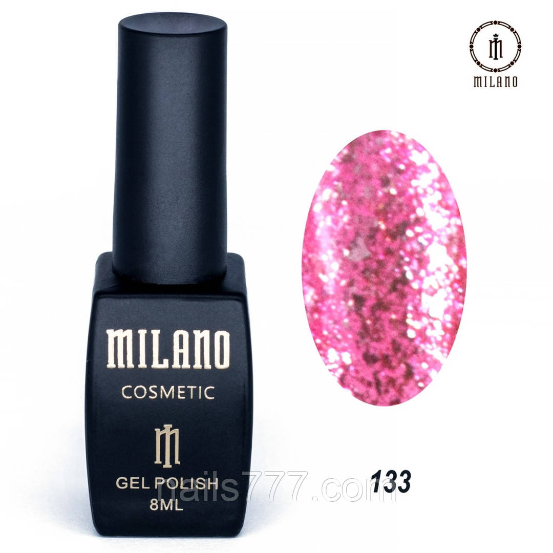 Гель-лак Milano 8 мл, № 133