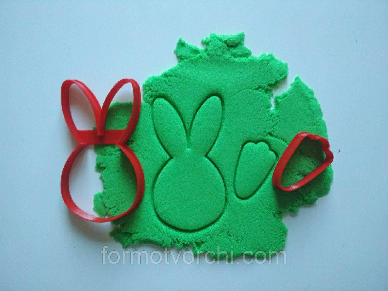 3D-формочки-вирубки для пряників "Зайчик 6"