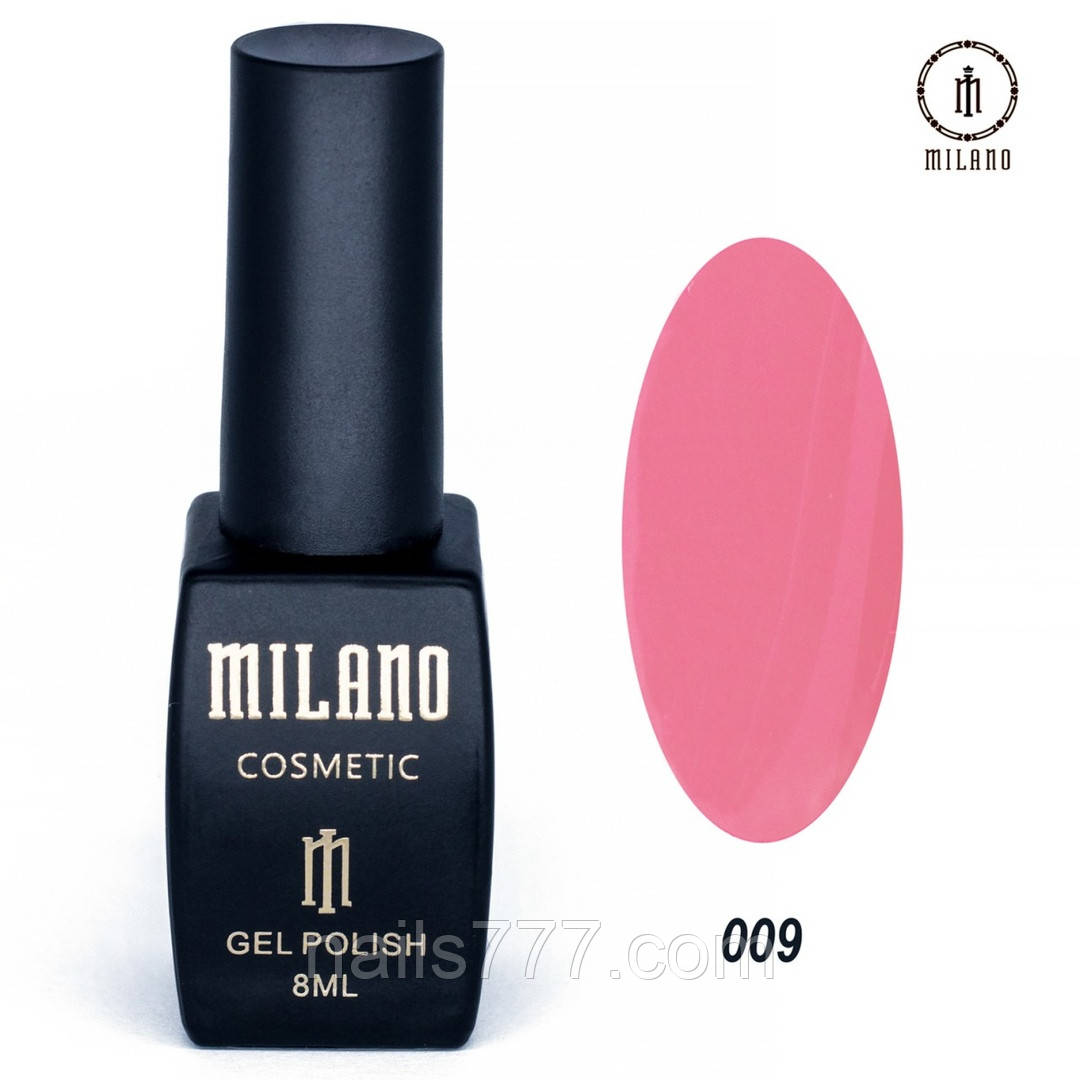 Гель-лак Milano 8 мл, № 009, фото 1