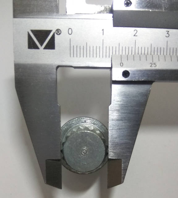 Ключ переходник для секретных болтов 19 лучей (19 зубъев). Ключ