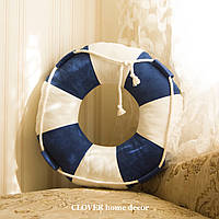 Декоративная подушка "Спасательный круг ø40"