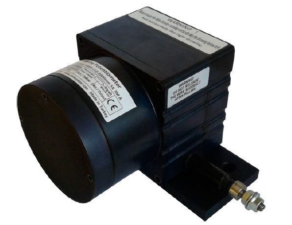 Тросовий потенціометричний датчик серії AWP210 з тросом з нержавіючої сталі, фото 1