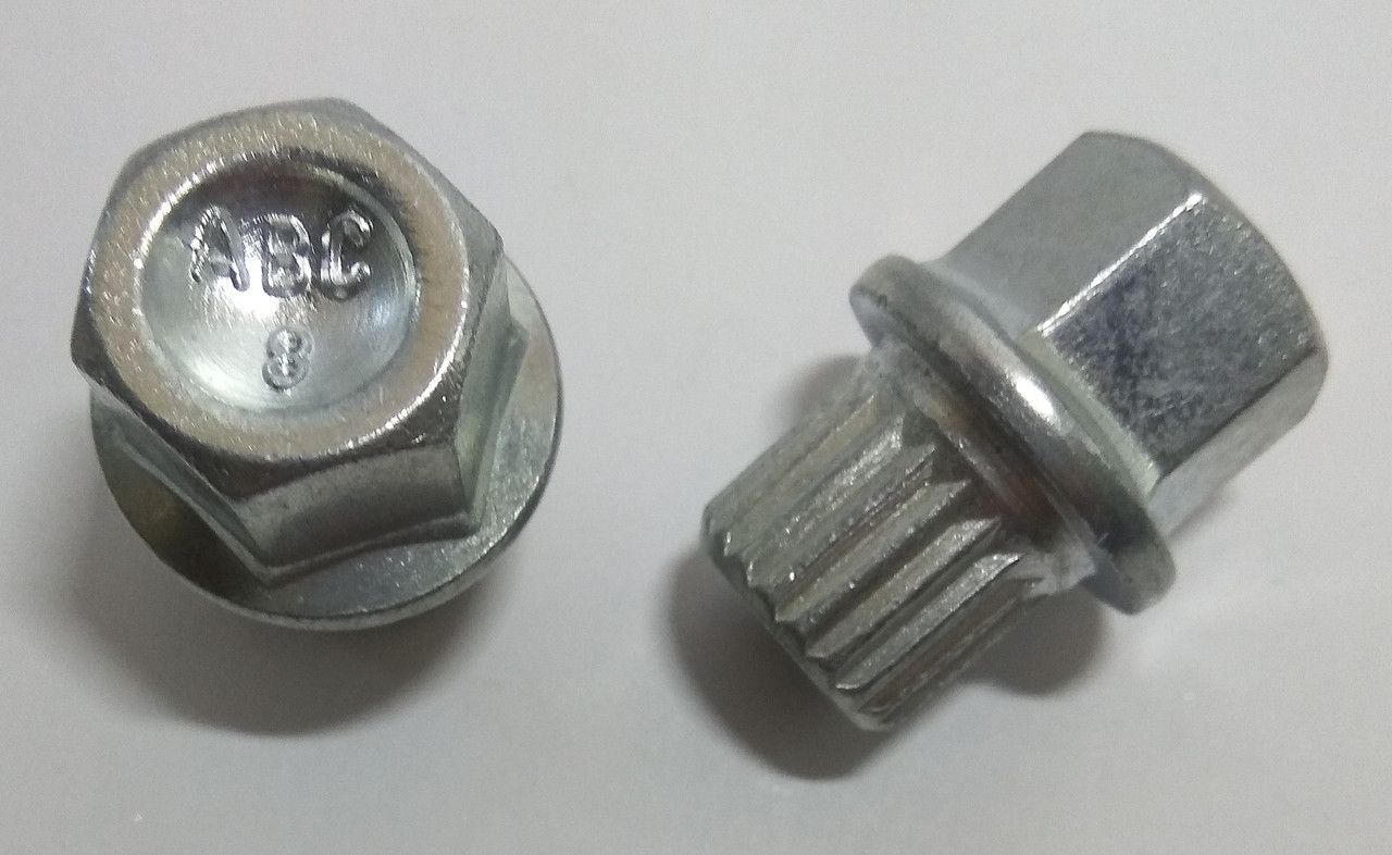 Ключ переходник для секретных болтов 20 лучей (20 граней). Ключ ...