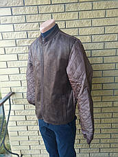 Куртка демісезонна, бомбер великих розмірів унісекс NN, фото 3