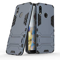 Чохол Huawei P20 Lite / Nova 3E / ANE-AL00 / ANE-TL00 Hybrid Armored Case темно-синій