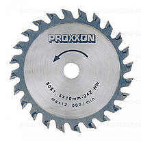 PROXXON 28734, Диск із твердосплавними накладками, 80 мм, 24 зуби