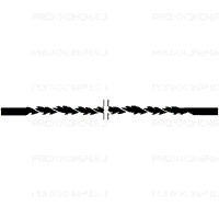 PROXXON 28747 Спиральные пилки, длина 125 мм. С плоским зажимом, 12 шт.