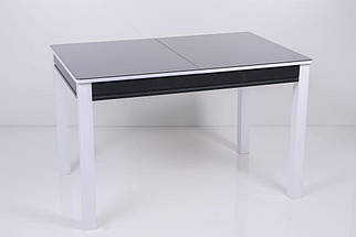 Розсувний стіл для кухні або вітальні "Сан Ремо-3", МДФ + Скло, 800х1200(1600)х760 мм, Biformer, фото 3