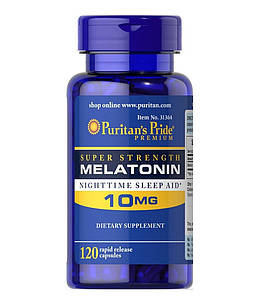 Мелатонін Puritan's Pride Melatonin 10 мг 120 капс.