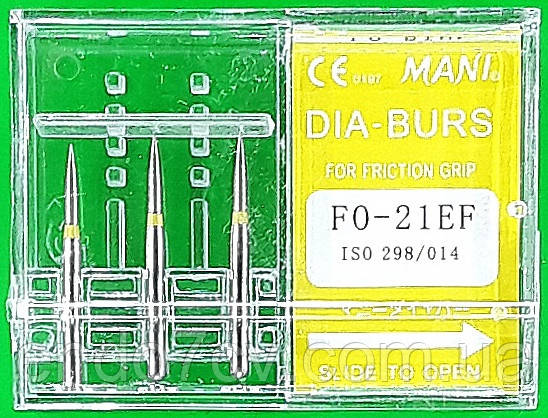 Алмазні бори 3 шт. FO-21EF MANI