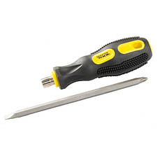 Викрутка 2-В-1 двостороння насадка 125мм РН2/SL6 MasterTool 40-0141