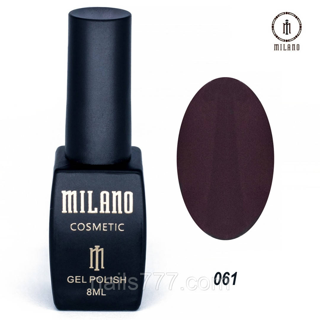 Гель-лак Milano 8 мл, № 061 ❗️Критический срок годности